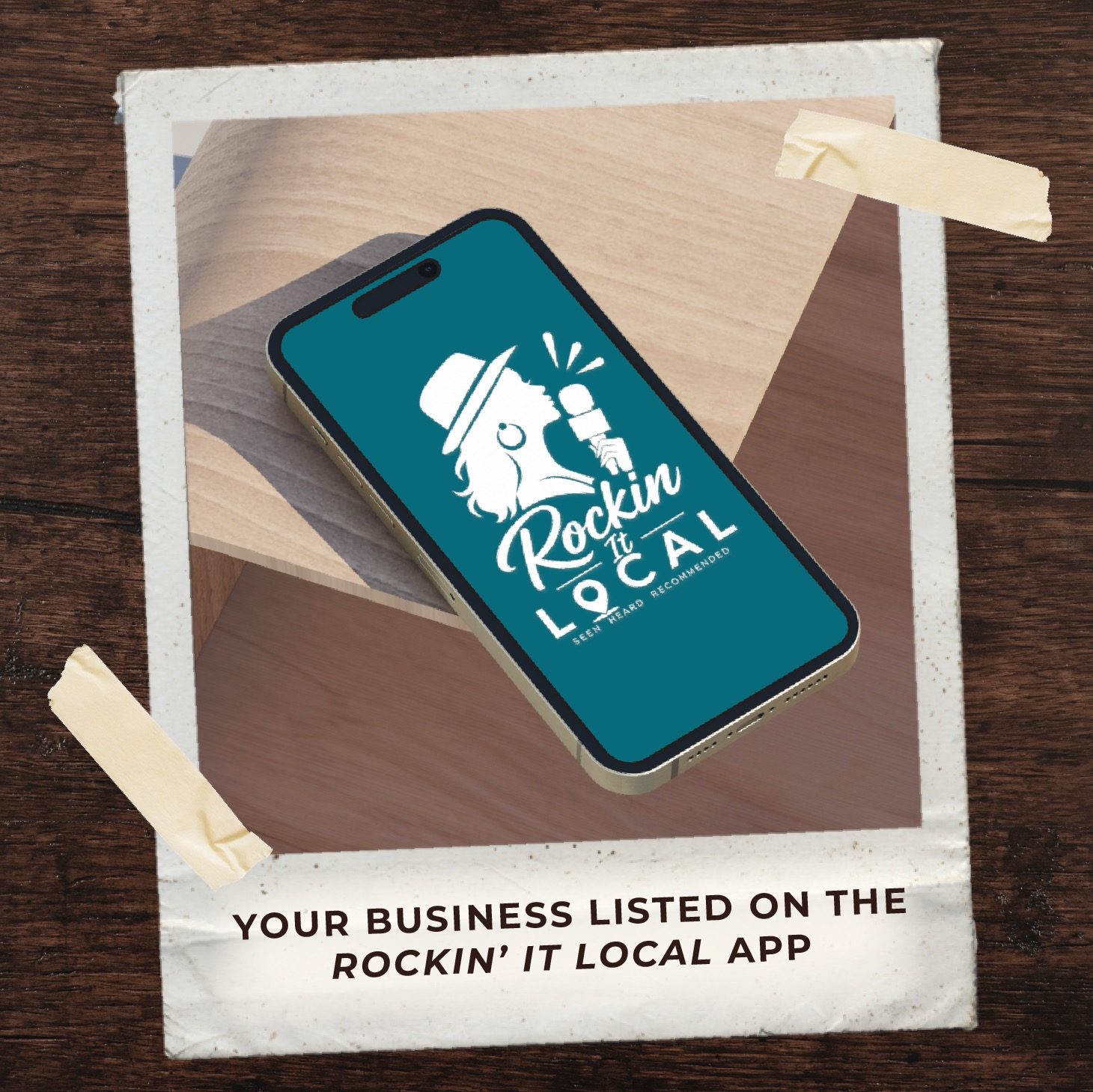 Rockin' It Local app discover feed